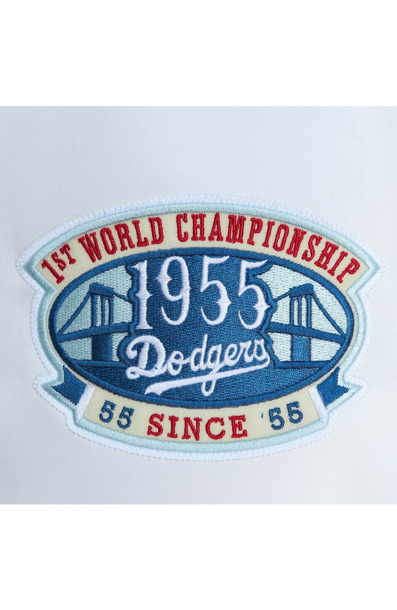 Mitchell & Ness Men's Mitchell & Ness Jackie Robinson Royal Brooklyn Dodgers Cooperstown Collection Legends Raglan Full-Snap Jacket, Alternate, color, 