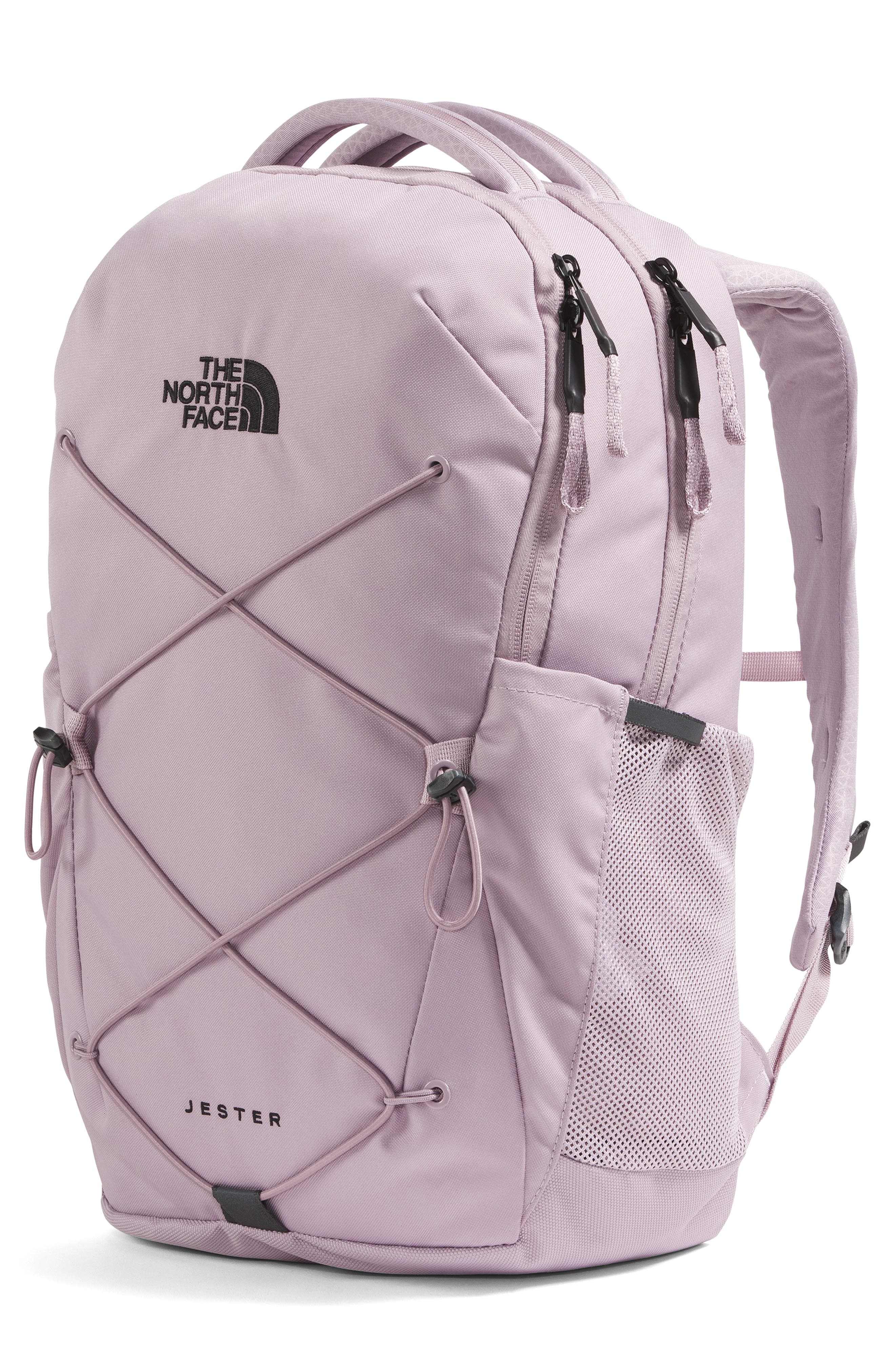 Jester Water Repellent Backpack, Alternate, color, ASHEN PURPLE/ TNF BLACK