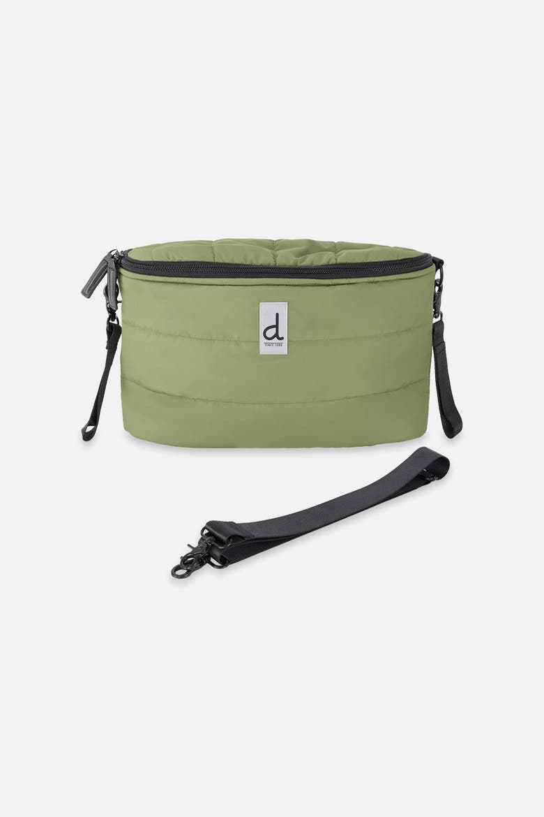 Water-Repellent Six-Pocket Mini Diaper Bag, Main, color, Olive Green