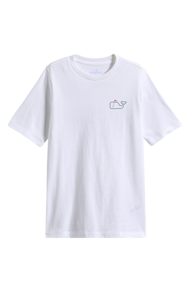 vineyard vines Kids' Golf Flag Cotton Graphic T-Shirt, Main, color, 