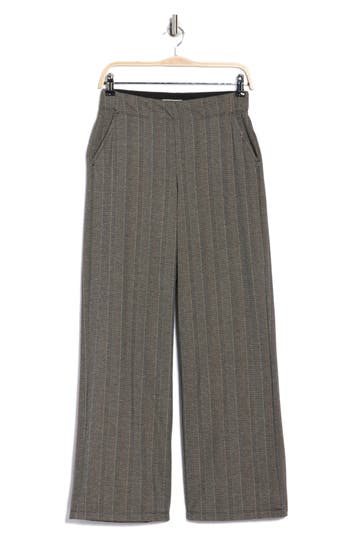 Max Studio Double Knit Wide Leg Pants