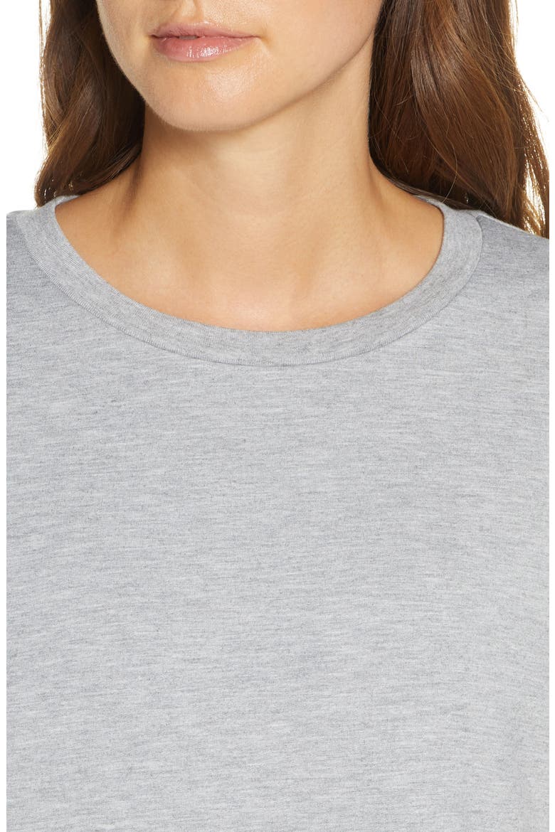Fleece Pullover, Alternate, color, GREY MEDIUM HEATHER