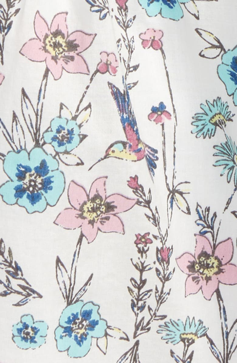 Peek Essentials Ela Floral Ruffled Dress, Alternate, color, 