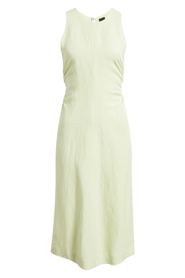 Sleeveless Midi Dress, Alternate, color, CUCUMBER