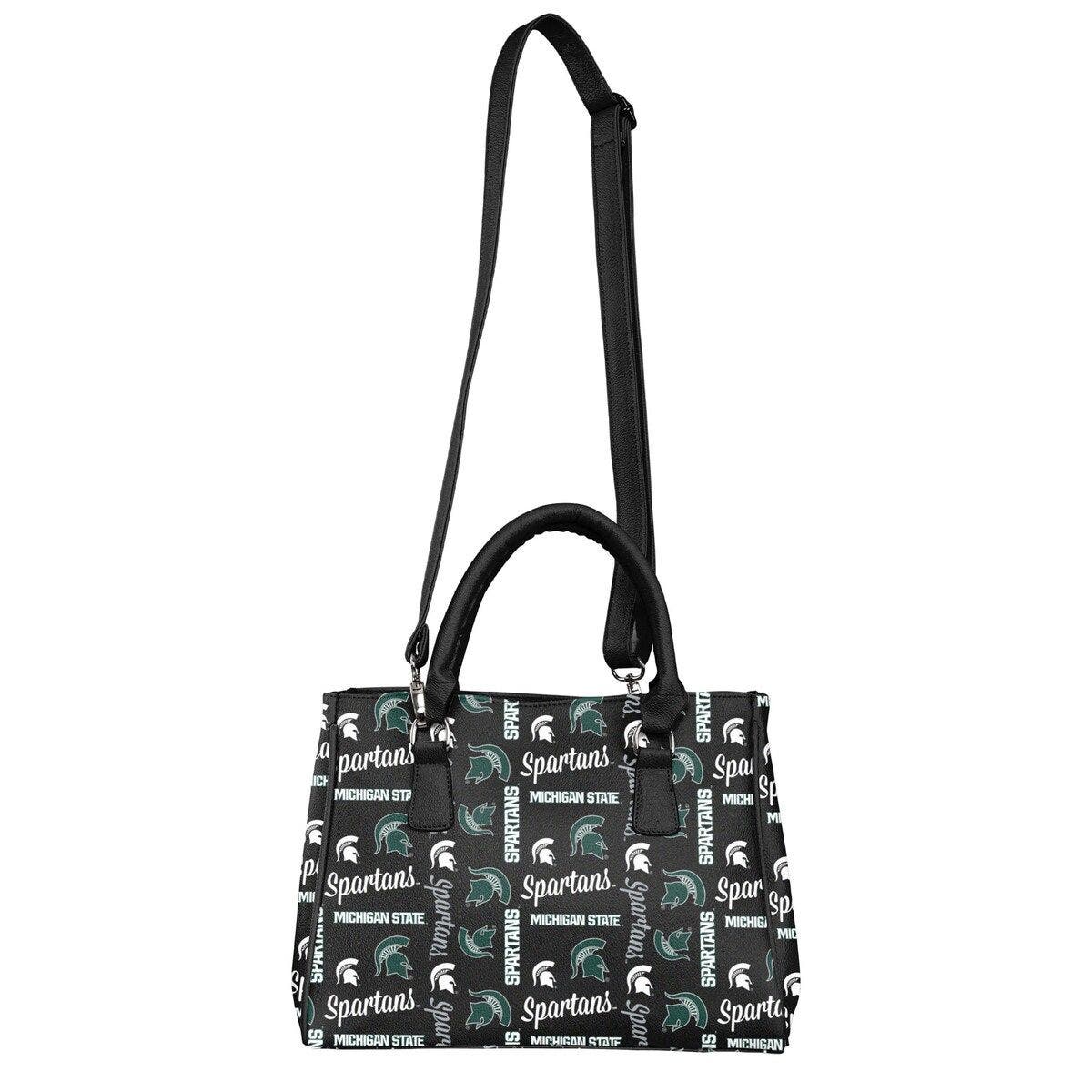 FOCO Michigan State Spartans Repeat Brooklyn Tote, Alternate, color, Black