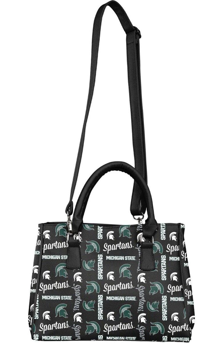 FOCO Michigan State Spartans Repeat Brooklyn Tote, Alternate, color, Black