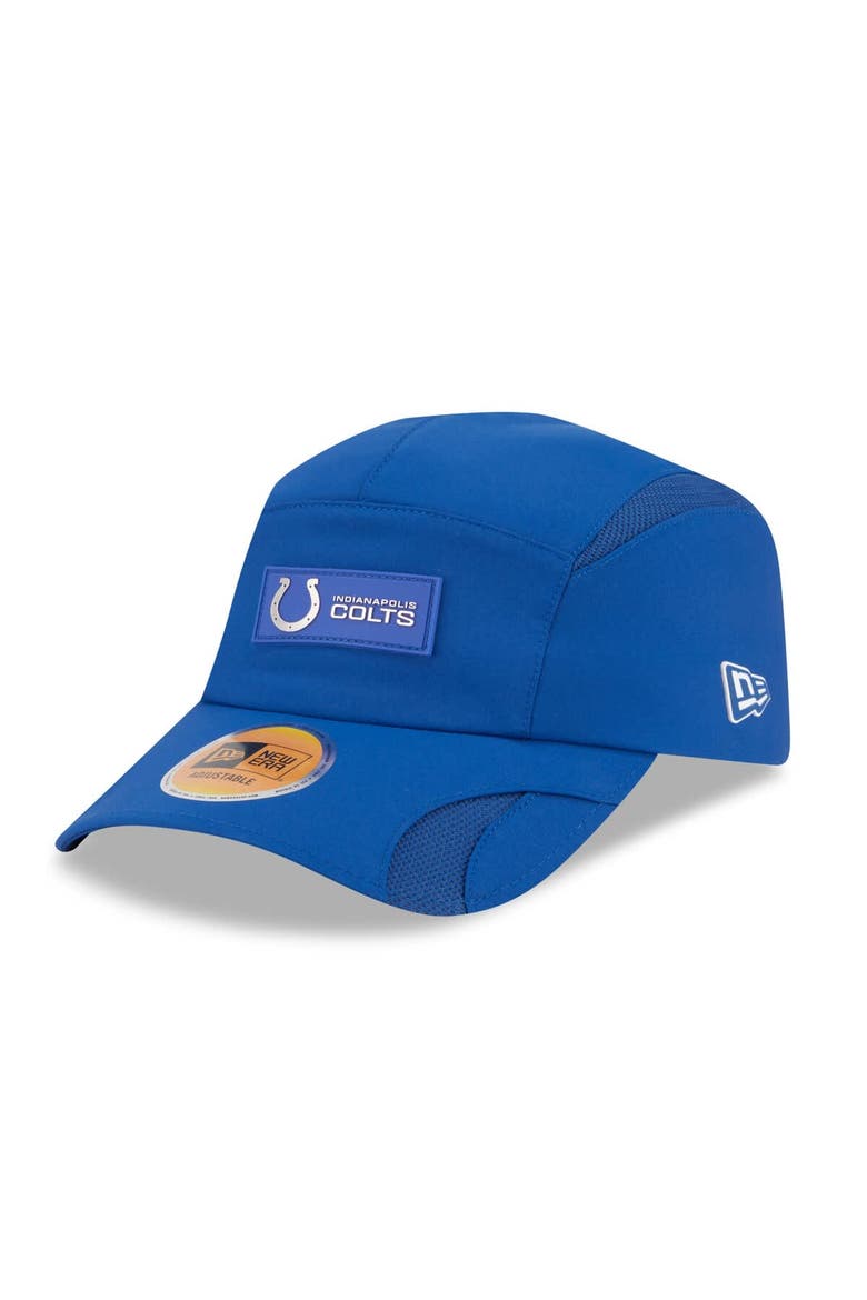 Men's New Era Royal Indianapolis Colts 2025 Sideline  Runner Adjustable Hat, Main, color, Royal