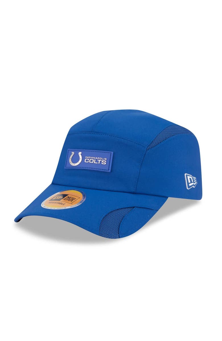 New Era Men's New Era Royal Indianapolis Colts 2025 Sideline  Runner Adjustable Hat, Main, color, Royal