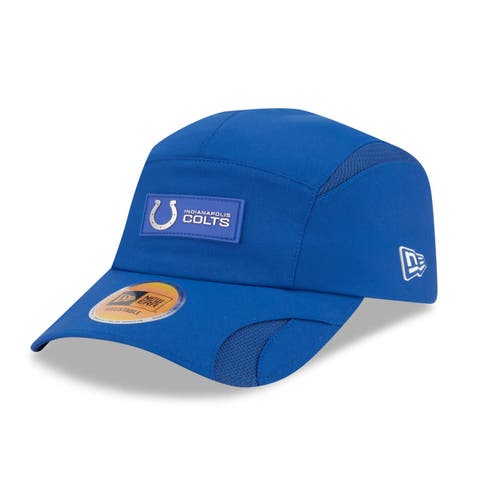 Men's New Era Royal Indianapolis Colts 2025 Sideline  Runner Adjustable Hat