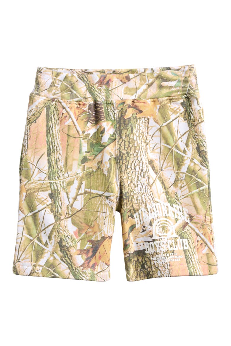 Kids' Outside Fleece Shorts, Main, color, WHISPER WHITE