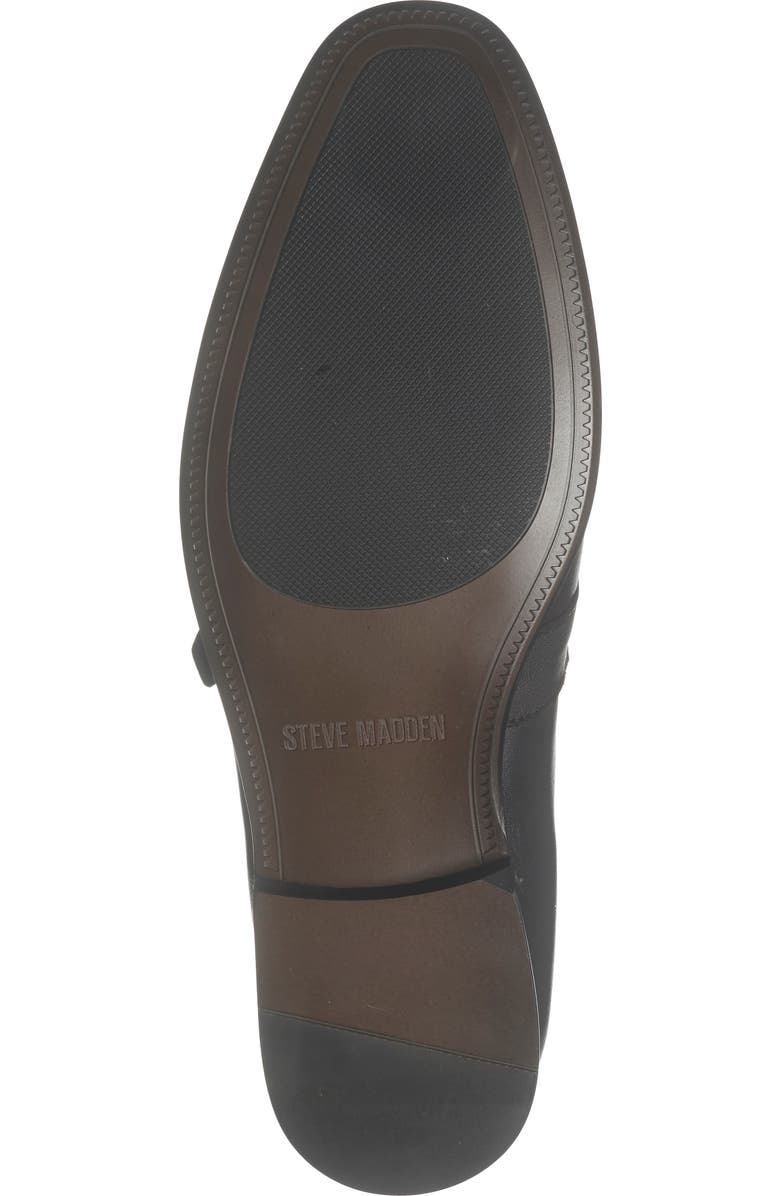 Steve Madden Chauncey Loafer, Alternate, color, Black Leather
