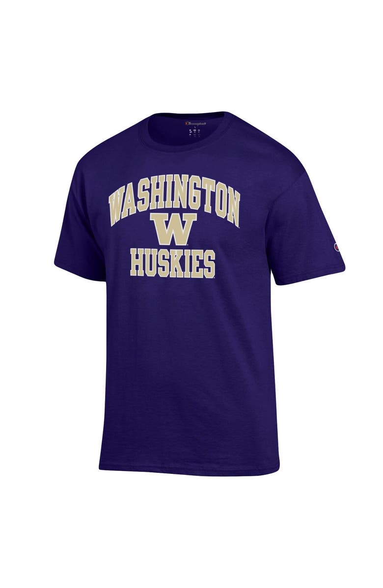 Champion Men's Champion Purple Washington Huskies High Motor T-Shirt, Alternate, color, 