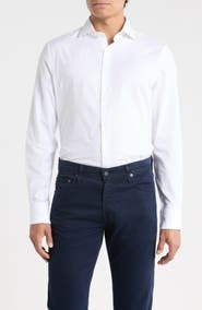 DENIM AND FLOWER Kids' Cotton Button-Up Shirt