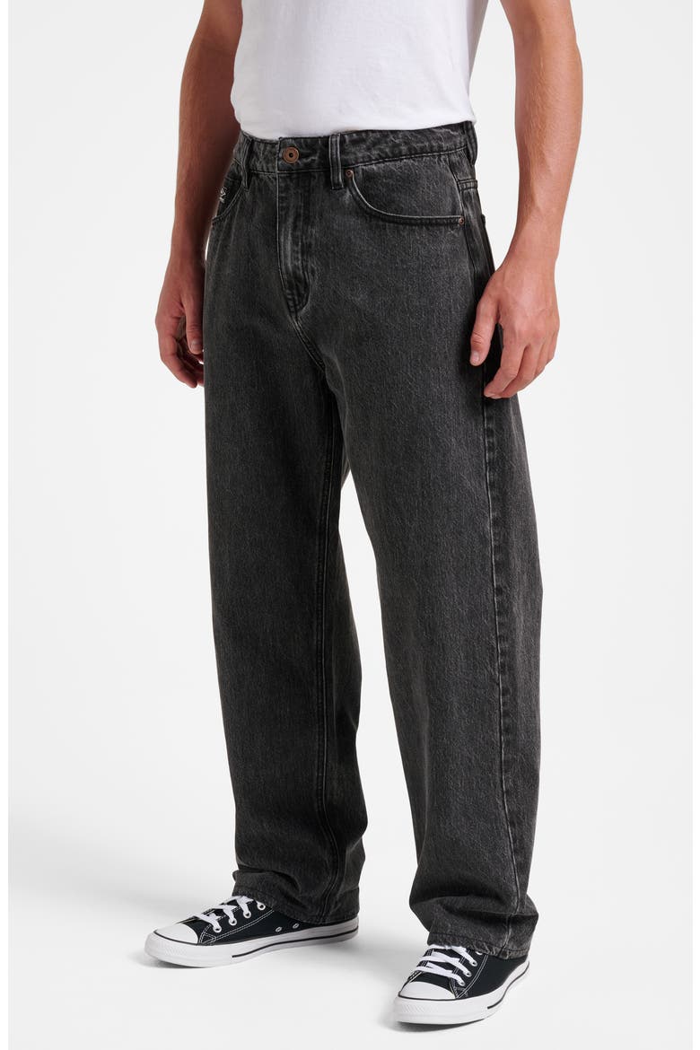 Baggy Jeans, Alternate, color, BLACK WASH