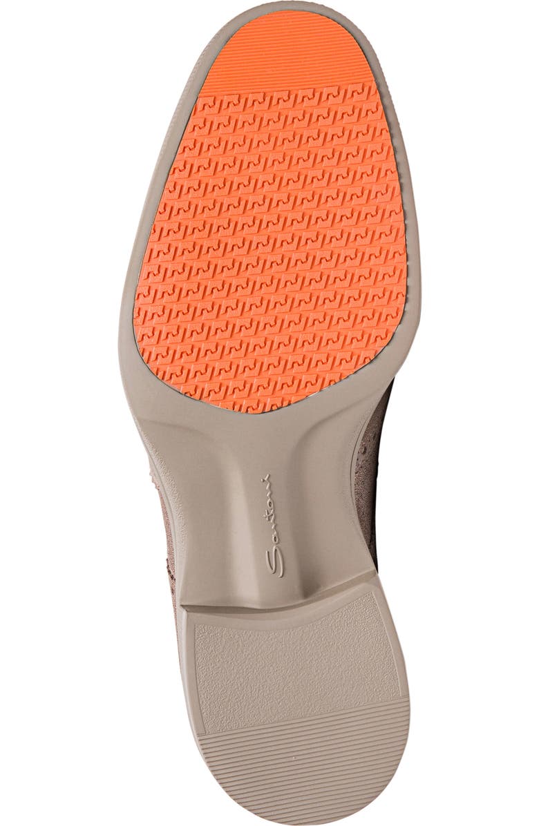 Santoni Easy Wingtip Brogue Derby, Alternate, color, Brown