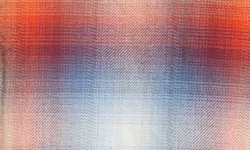 Pendleton Plaid Cotton Flannel Button-up Shirt In Rust Navy Ombre