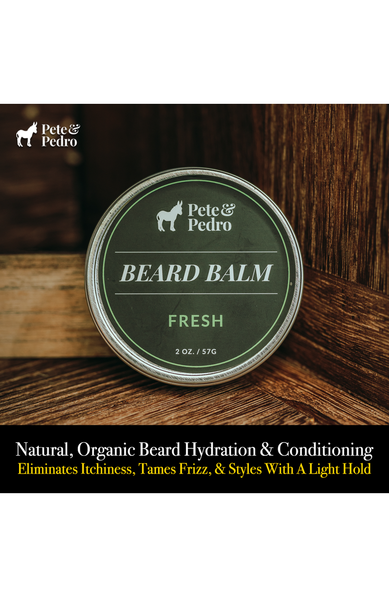 Pete & Pedro Fresh Beard Balm, Alternate, color, NO COLOR