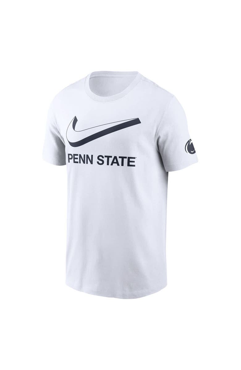 Nike Men's Nike White Penn State Nittany Lions Primetime 2-Hit Swoosh T-Shirt, Alternate, color, White