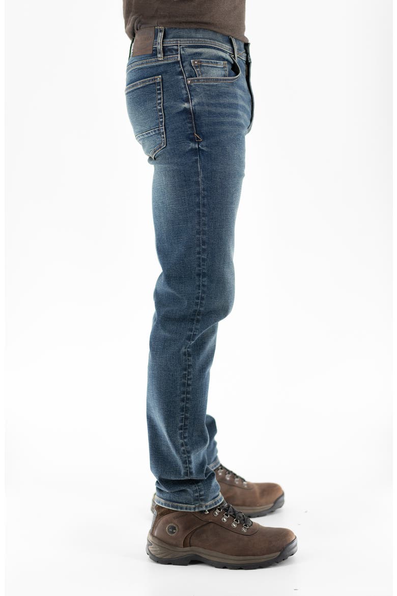 Slim Straight Leg Jeans, Alternate, color, BURKE