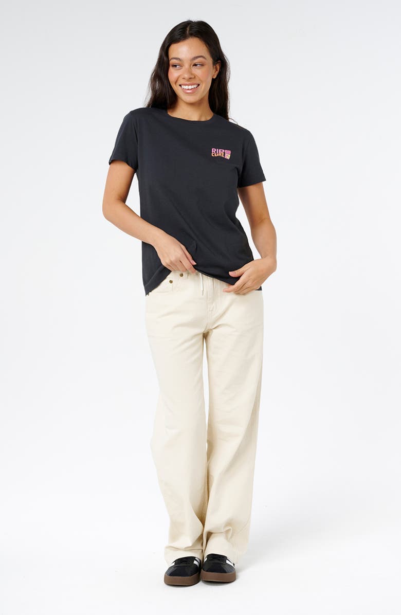 Rip Curl Catalina Island Graphic Tee, Alternate, color, Washed Black