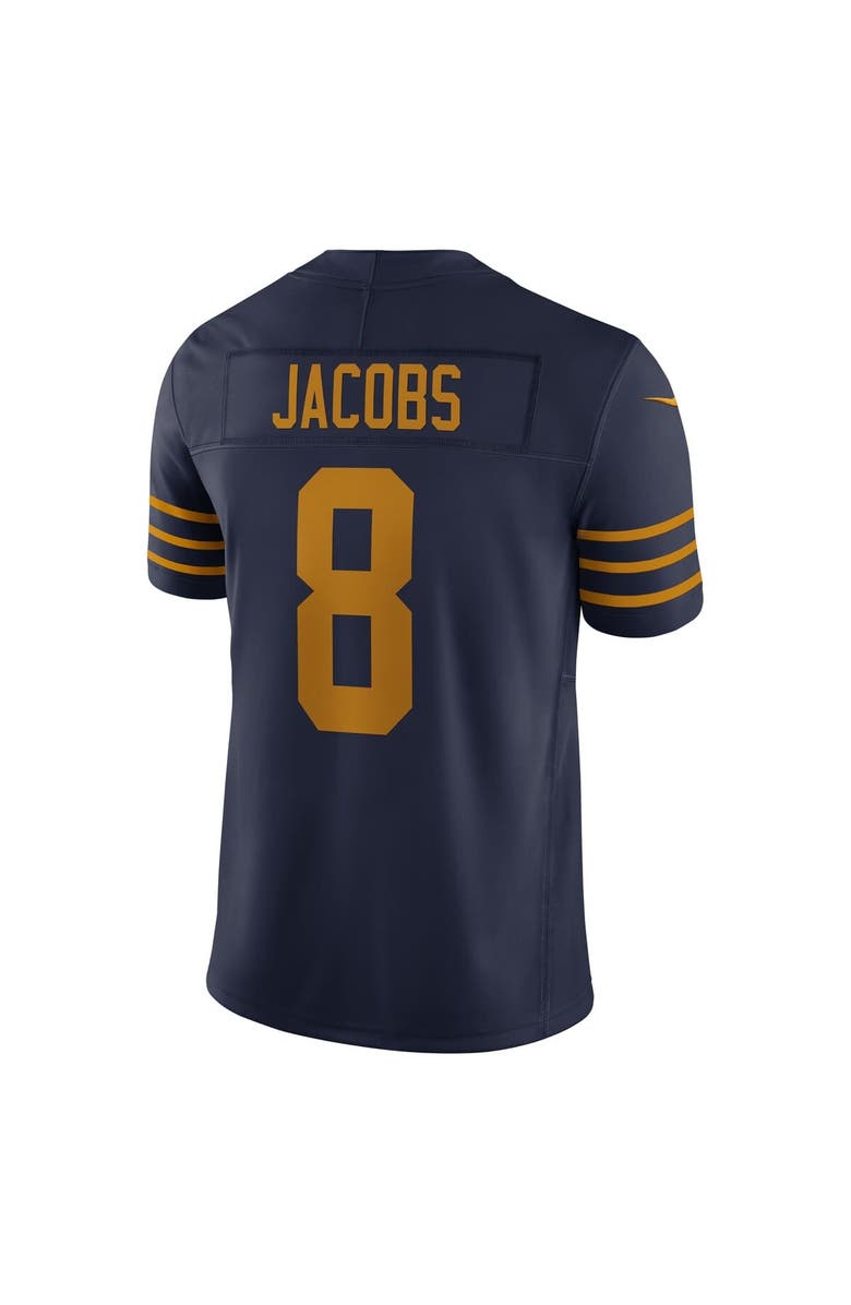 Nike Men's Nike Josh Jacobs Navy Green Bay Packers The 1923 Classic Vapor F.U.S.E. Limited Jersey, Alternate, color, Navy