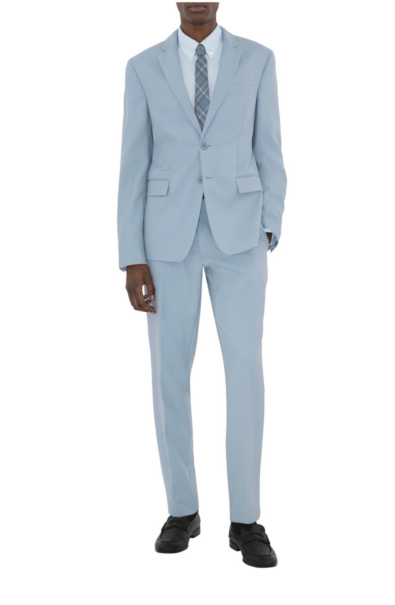 Burberry Check Silk Tie, Main, color, 