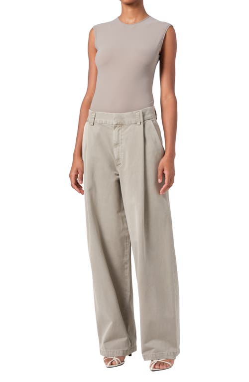 Agolde Aura Cap Sleeve Bodysuit In Aluminum