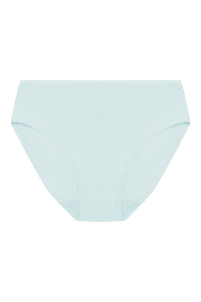 Bliss Bare Cotton Hipster Briefs, Alternate, color, CLD GREEN