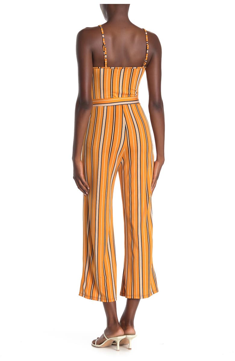 Velvet Torch Striped Tank Jumpsuit, Alternate, color, 