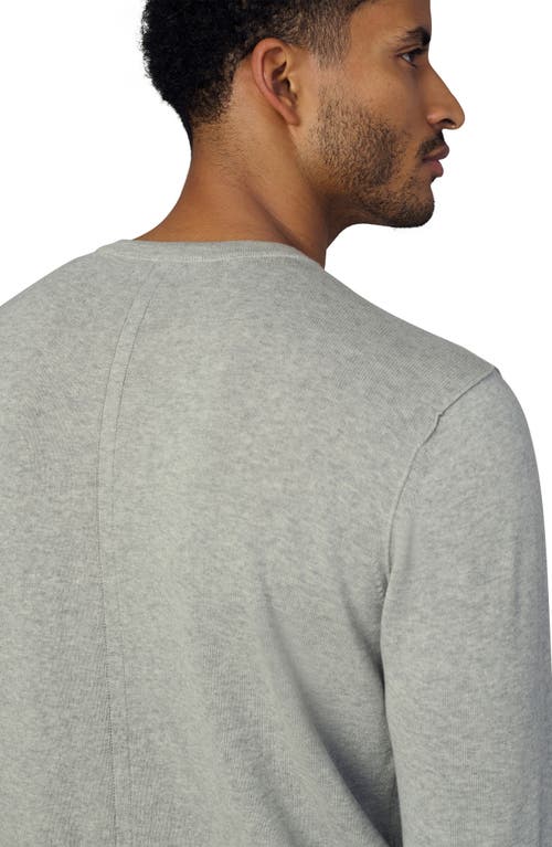 Joe's Cotton Crewneck Sweater In Gray