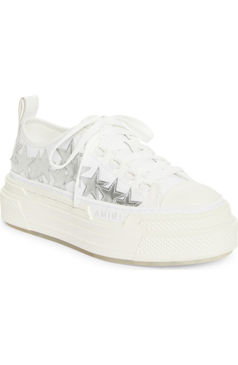 AMIRI Stars Court Platform Sneaker, Main, color,