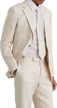 Reiss Atlantic linen Blazer
