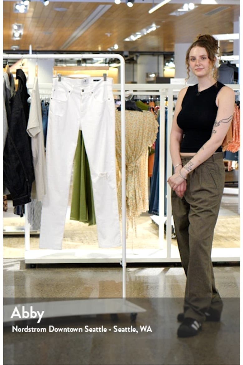 Slimmy EarthKind StretchTek Ripped Tapered Slim Fit Jeans video