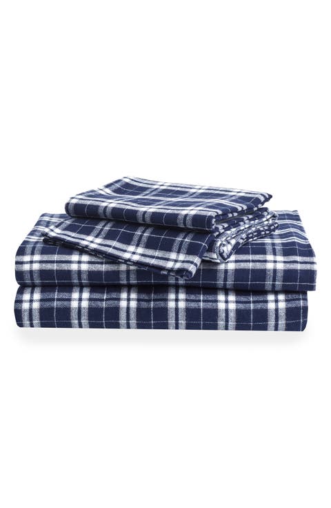 Oxford Tartan Cotton Sheet Set