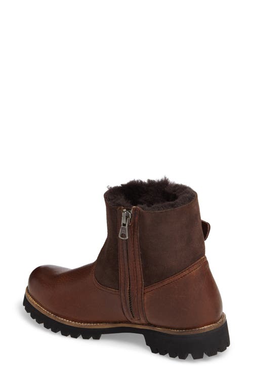 Blackstone Ol06 Genuine Shearling Lined Bootie In Brown