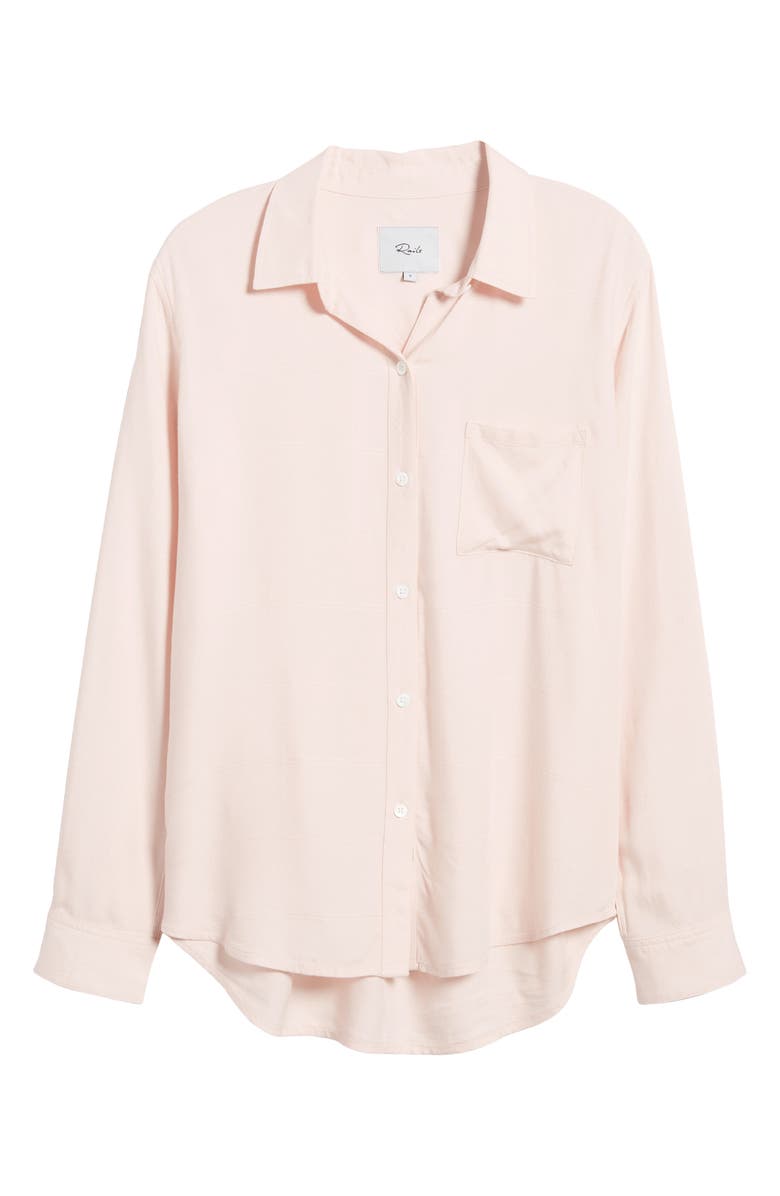 Rails Hunter Button-Up Shirt, Alternate, color, Rosewater