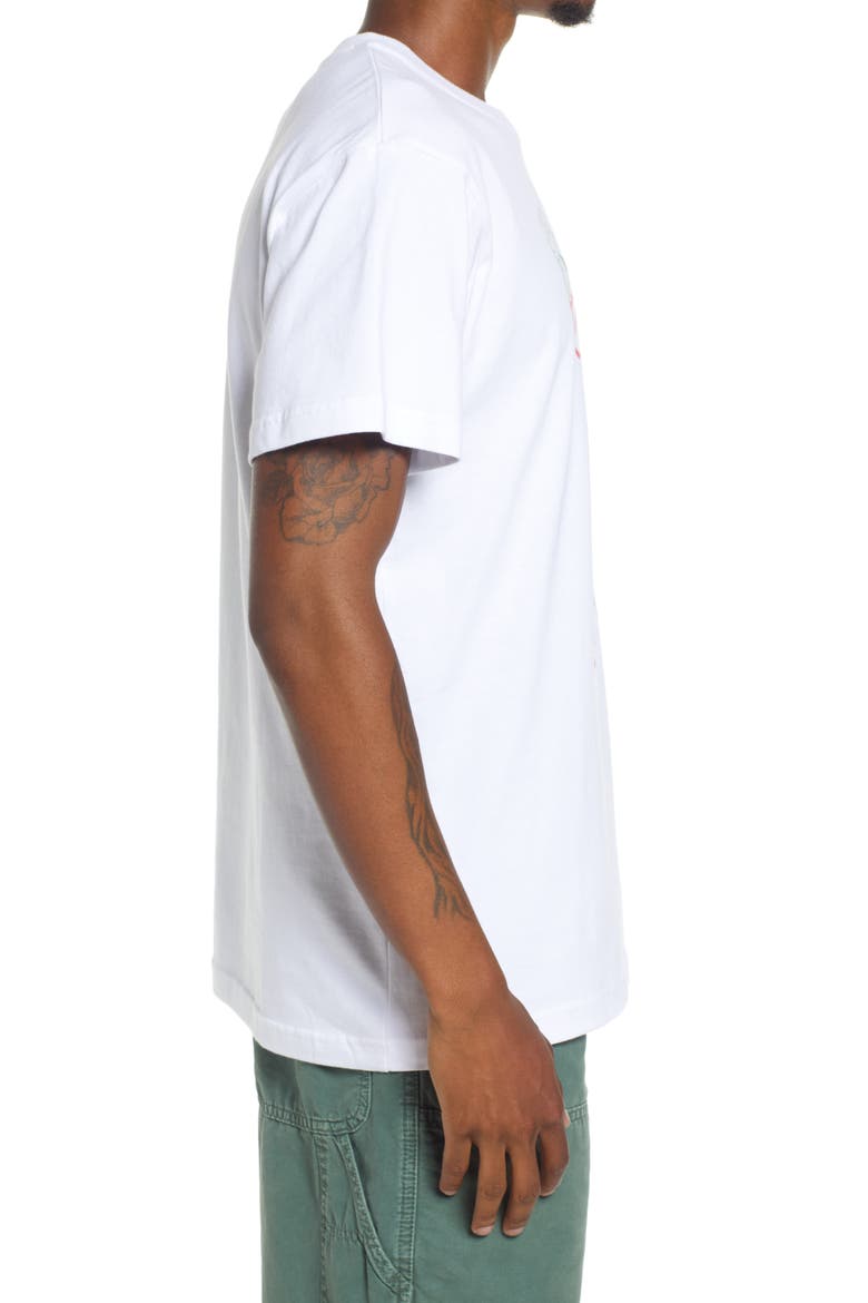 Men's Astro Camo Cotton Graphic Tee, Alternate, color, WHITE