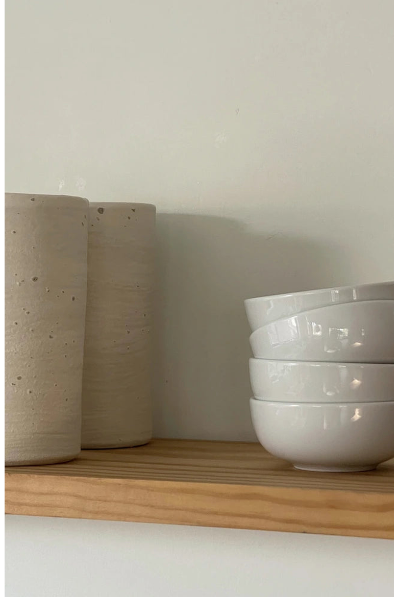Ceramic Cereal Bowls, Alternate, color, White