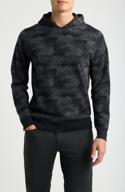 Reversible Merino Wool Hoodie