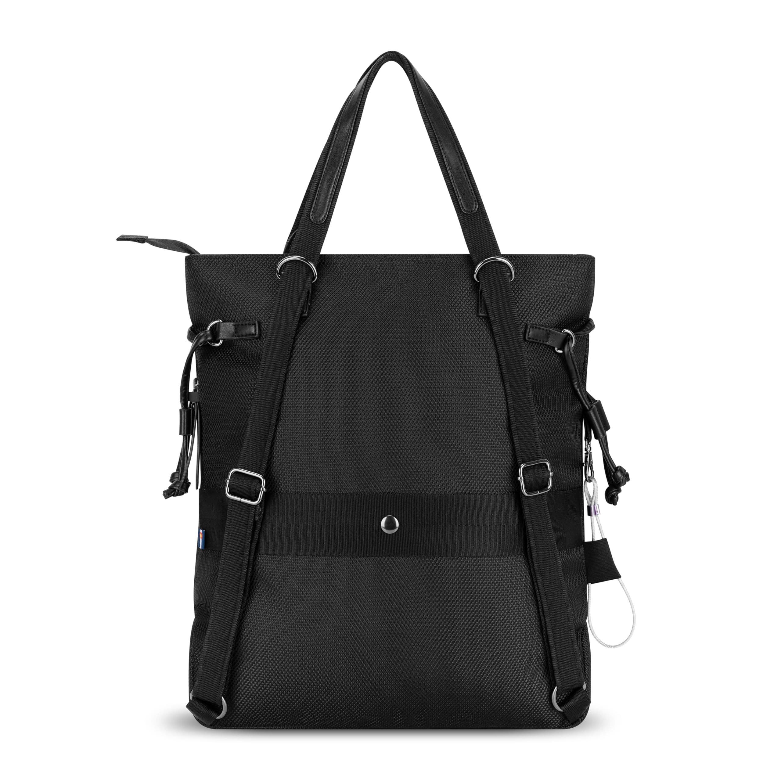 Sherpani Tempest Anti Theft 14L Convertible Backpack Tote, Alternate, color, Carbon