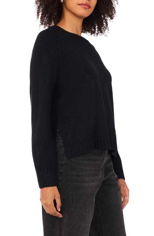 Halogen ® Cozy Pullover Sweater In Black