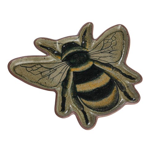 Reactive Crackle Glaze Plate