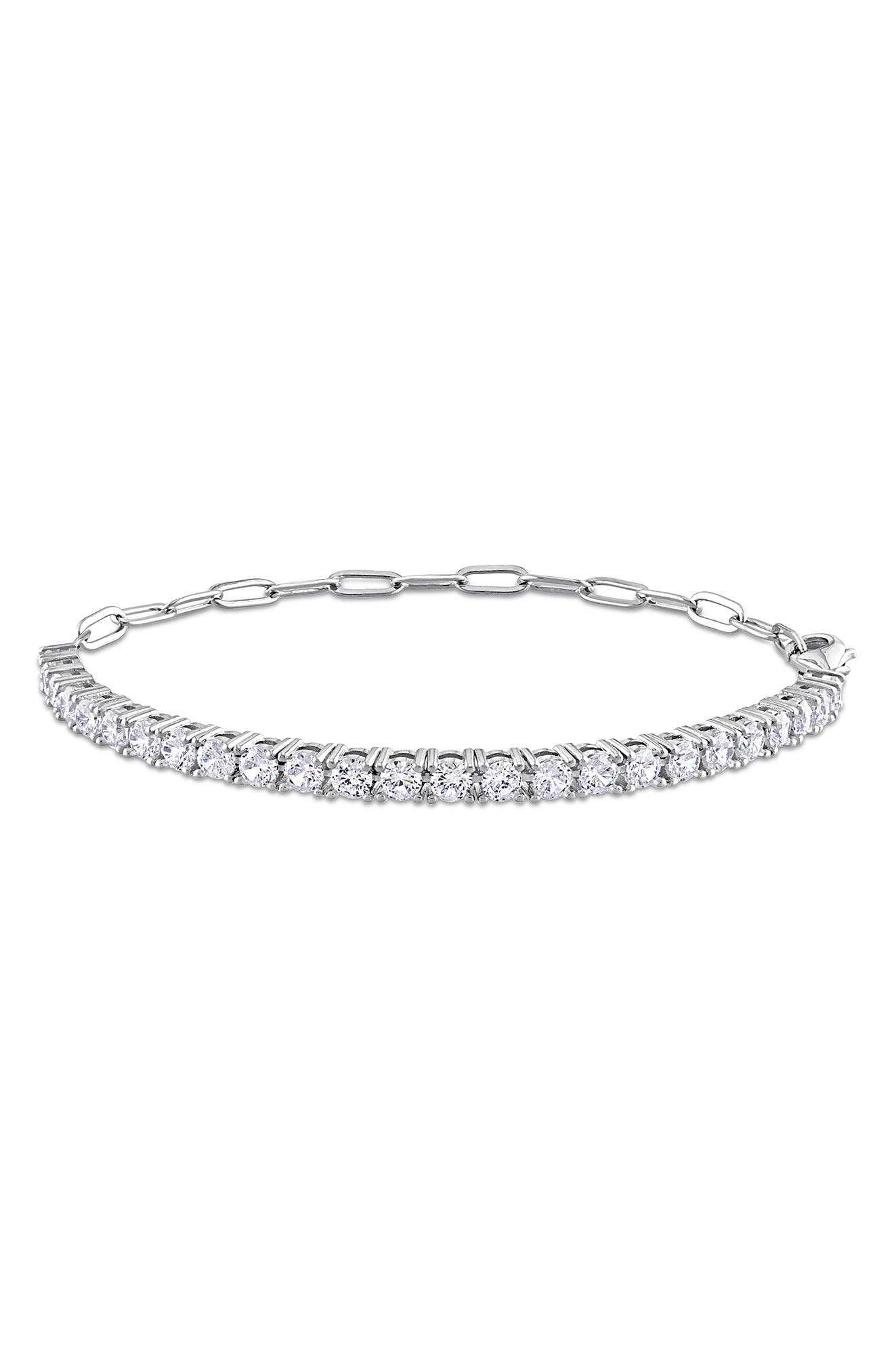 DELMAR CZ Tennis Bracelet