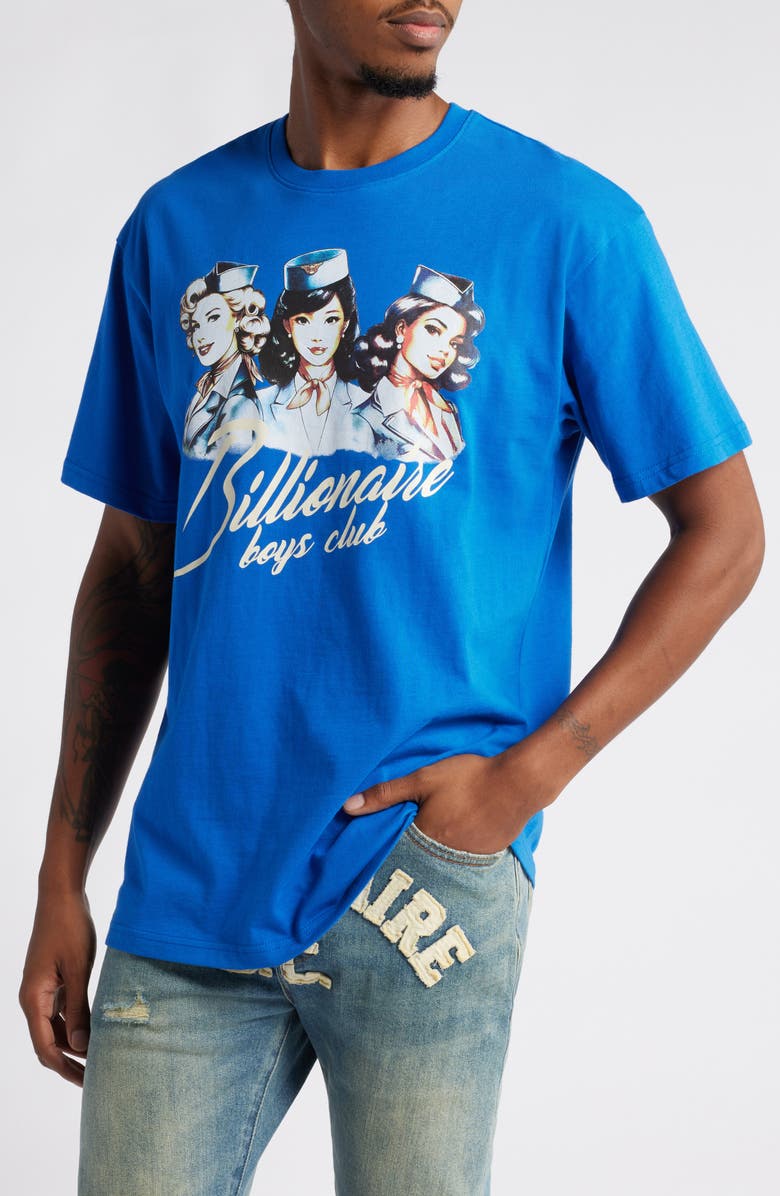 Billionaire Boys Club Take Flight Graphic T-Shirt, Main, color,