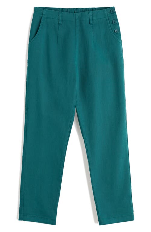 Seasalt Cornwall Waterdance Tapered Leg Pants In Green