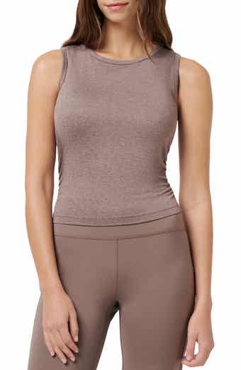 TravisMathew Skyline Ruched Jersey Tank