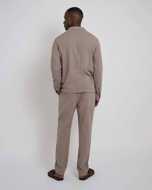 Onia Gauze Pull On Pant In Cinder