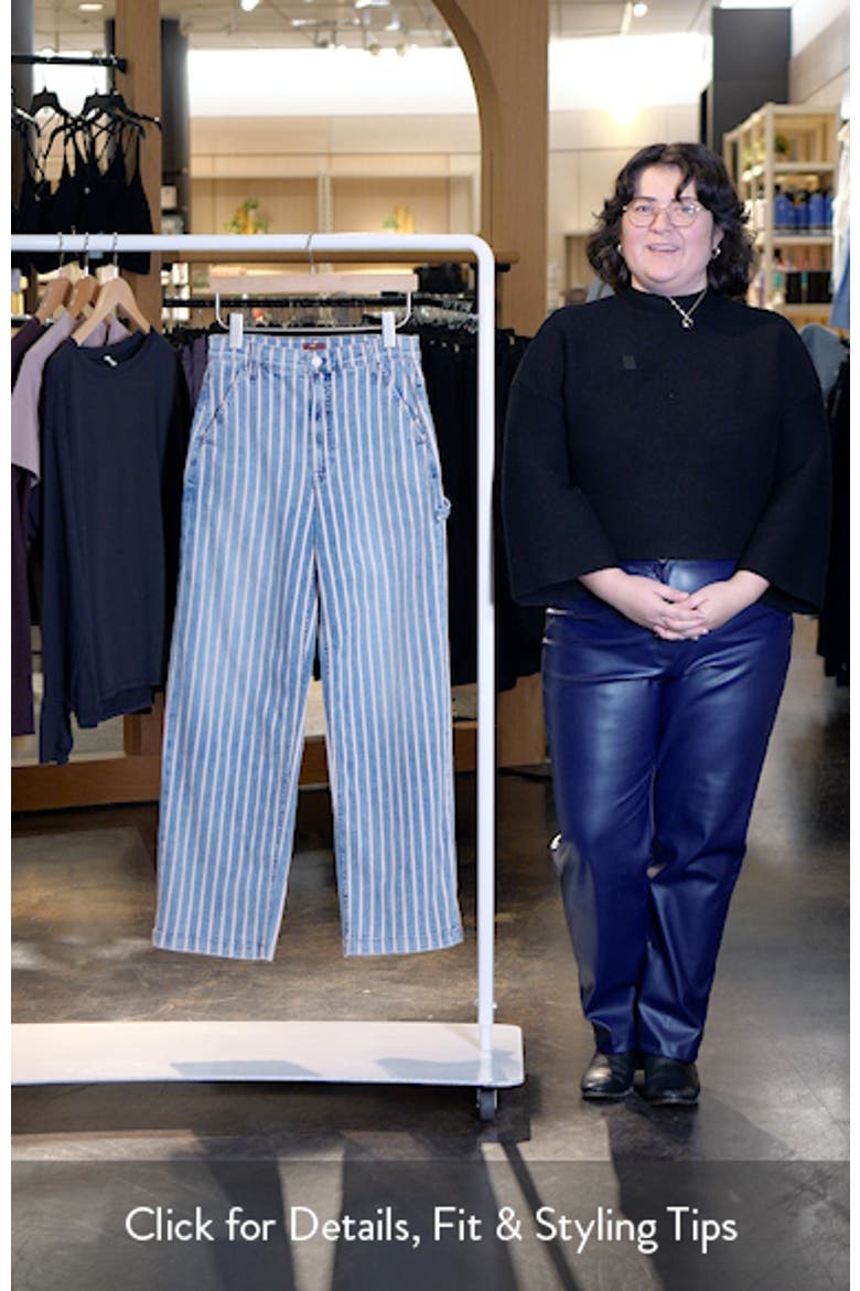 The Stud Finder Sneak Stripe Wide Leg Jeans video