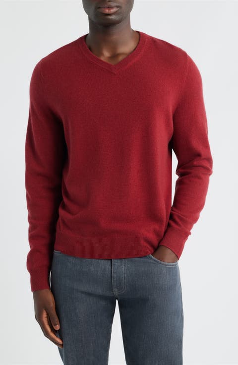 Cashmere V-Neck Sweater