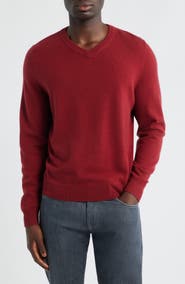 Nordstrom Cashmere V-Neck Sweater